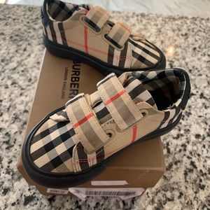 Authentic Toddler Burberry shoes. Only worn twice!
